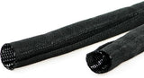Value Gewebeschlauch Snap Fr Cablebndelung, Schwarz, 25 M