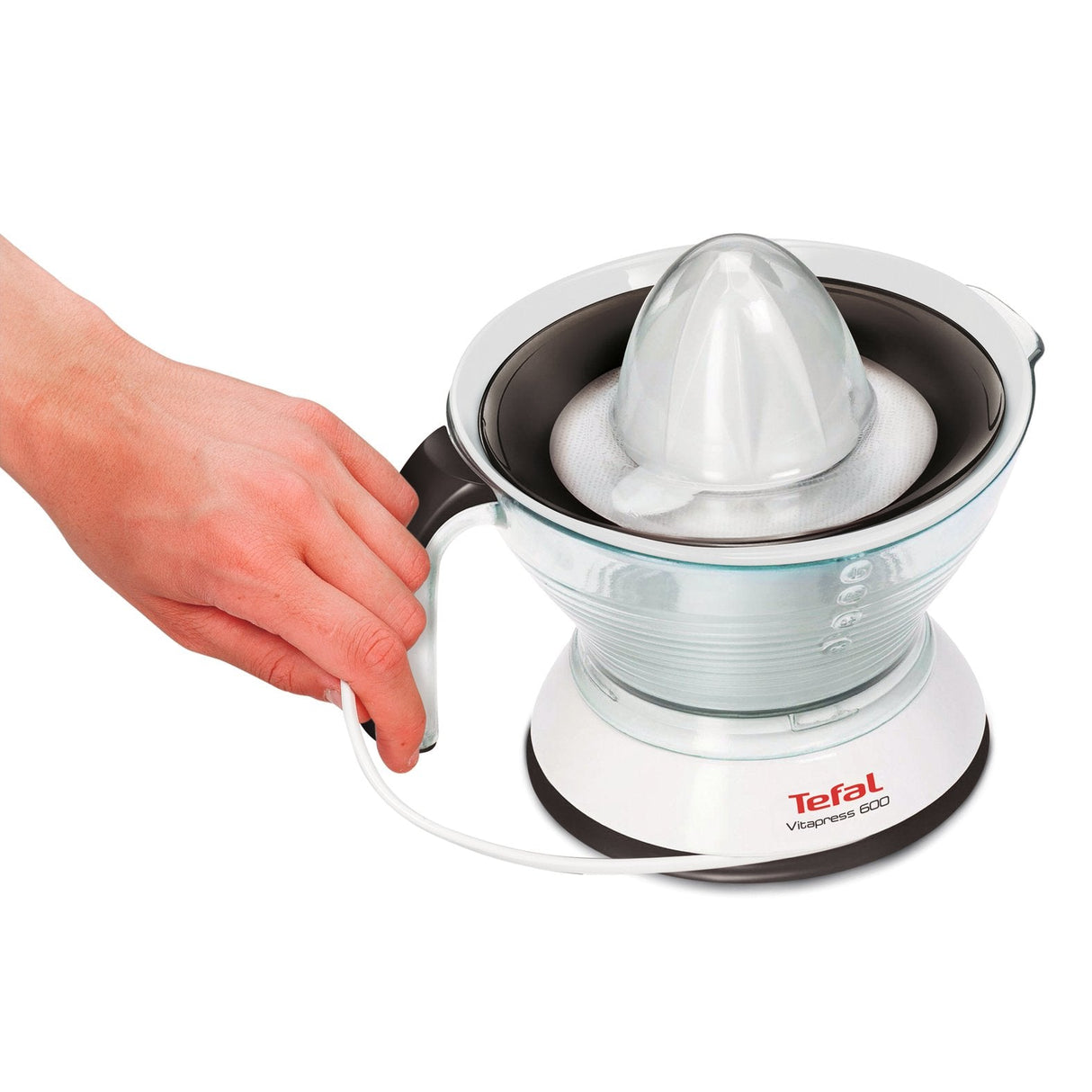 Exprimidor Moulinex Vitapress 600 25w 1 Cono 2 Filtros (Plastico/Metal) Jarra 0.6l
