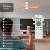 Ventilador De Techo Grunkel Skystyle52 35w 3 Aspas 132cm 6 Velocidades