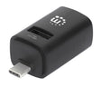 EAN 0766623180993 - Manhattan 180993 hub de interfaz USB 3.2 Gen 1 (3.1 Gen 1) Type-C 5000 Mbit/s Negro imagen 1