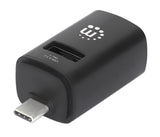 EAN 0766623180993 - Manhattan 180993 hub de interfaz USB 3.2 Gen 1 (3.1 Gen 1) Type-C 5000 Mbit/s Negro imagen 1
