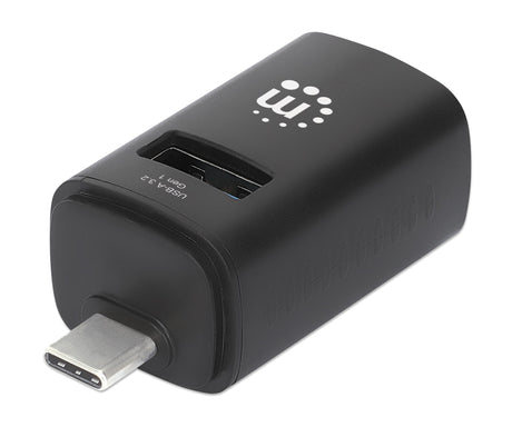 EAN 0766623180993 - Manhattan 180993 hub de interfaz USB 3.2 Gen 1 (3.1 Gen 1) Type-C 5000 Mbit/s Negro imagen 1