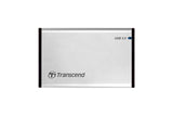 EAN 0760557828105 - Transcend StoreJet 25S3 Carcasa de disco duro/SSD Plata 2.5" USB con suministro de corriente imagen 1