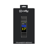 Smartband Celly Trainerthermobk Reloj Inteligente Deportivo 2,44 Cm (0.96") Lcd Negro