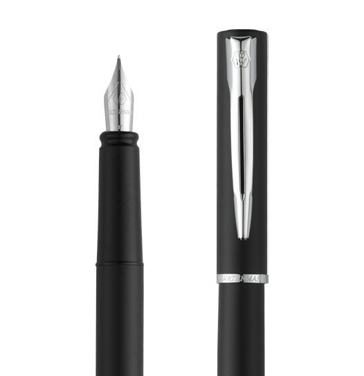 Waterman Pluma Estilográfica Allure Estuche De Regalo Lacado Negro