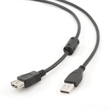 EAN 8716309052139 - Cablexpert Cable USB2 M-F 1,8mt Negro Premium imagen 2