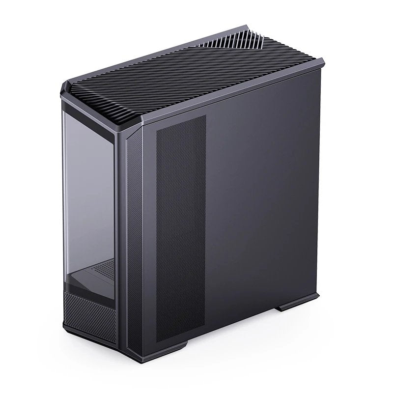 Jonsbo D400 Pc-Gehäuse, Midi Tower, Atx, Tempered Glass - Schwarz