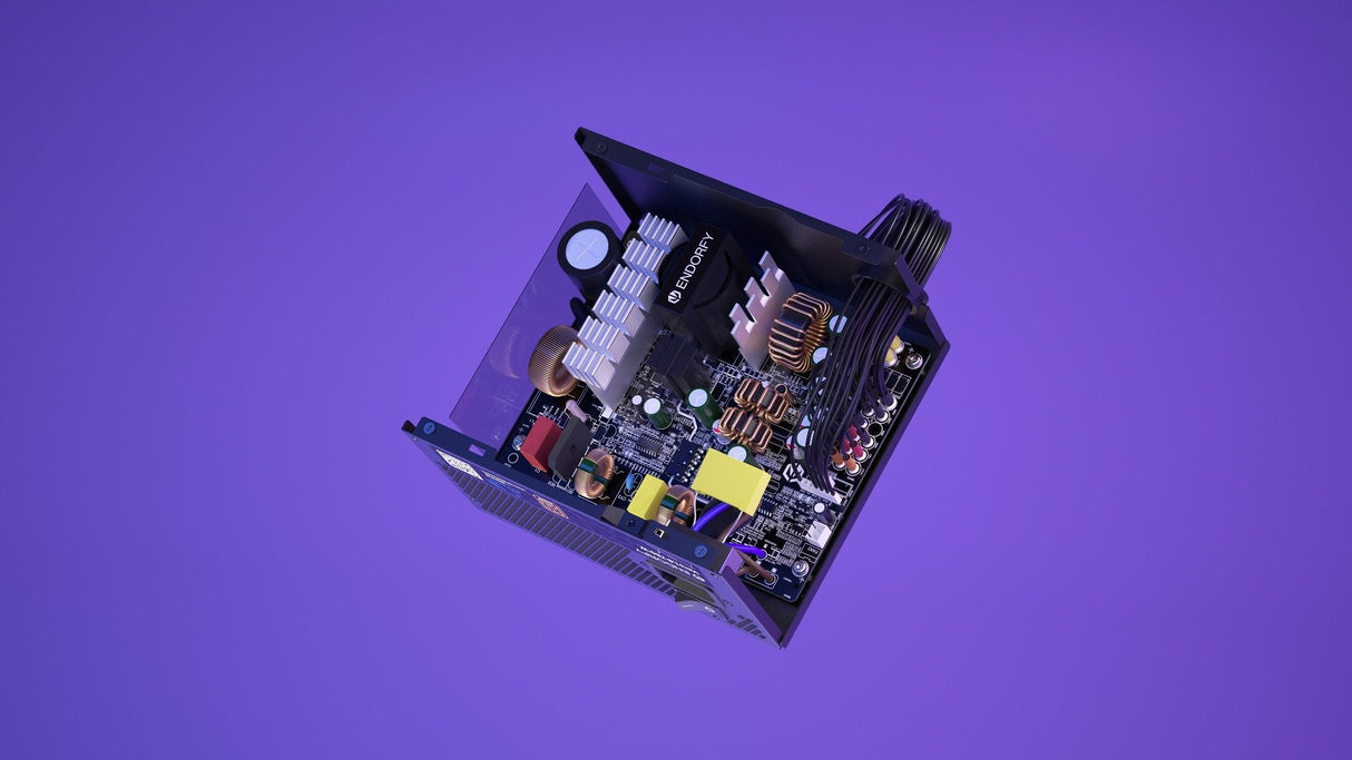 Endorfy Vero L6 750 W (Negro, 1x 12-Pin High Power Gpu, 2x Pcie, 750 Watt) Ey7a014