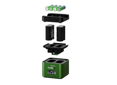 EAN 5099113005762 - Hahnel PROCUBE2 cargador de batería Batería para cámara digital Corriente alterna, Encendedor de cigarril imagen 4