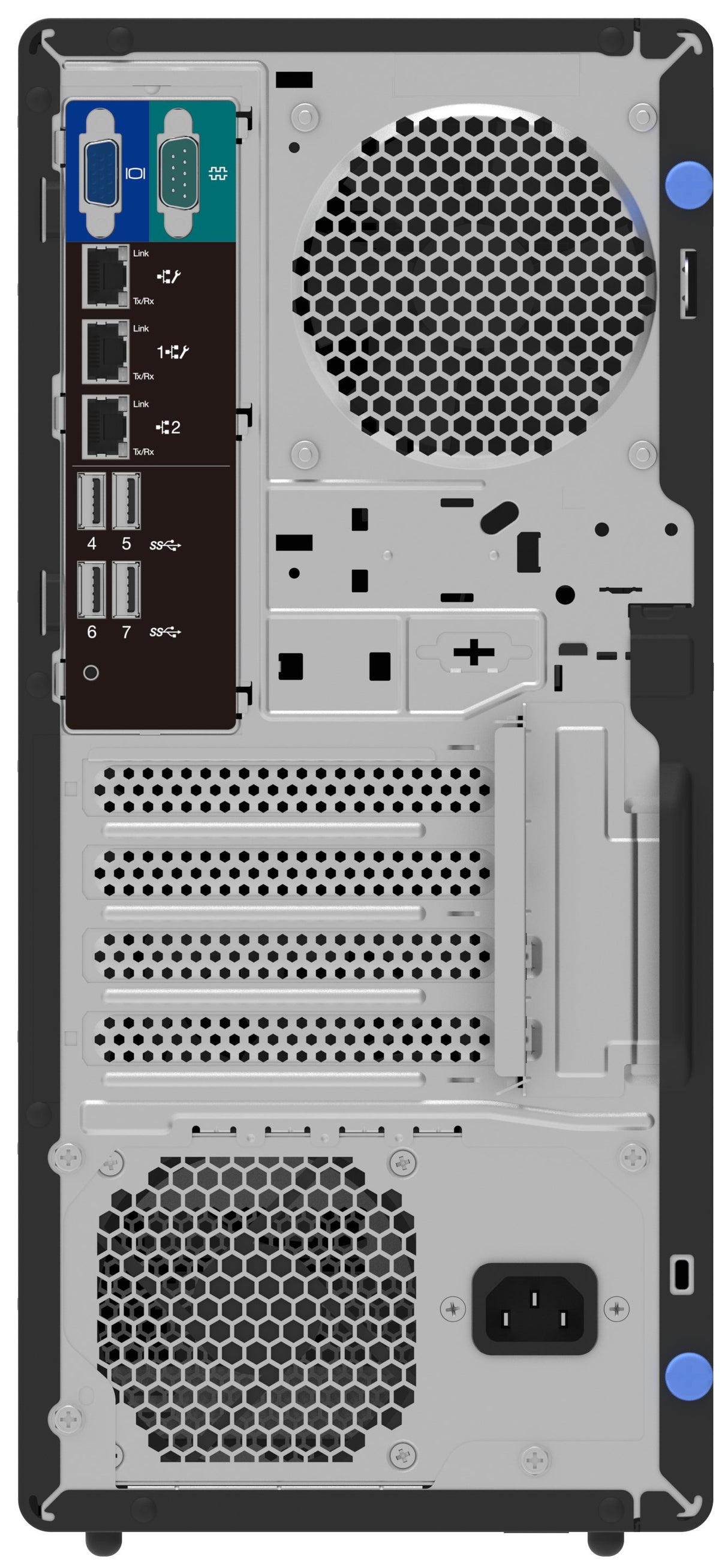 EAN 8032976192351 - Lenovo ThinkSystem ST50 V3 servidor 1,92 TB Torre Intel Xeon E E-2434 3,4 GHz 32 GB DDR5-SDRAM 500 W imagen 4