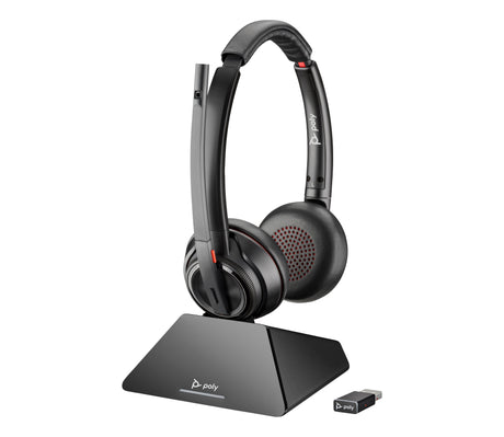 EAN 0196548579266 - HP Poly Savi 8220 UC Microsoft Teams Certified DECT 1880-1900 MHz USB-A Headset Inalámbrico y alámbrico D imagen 1