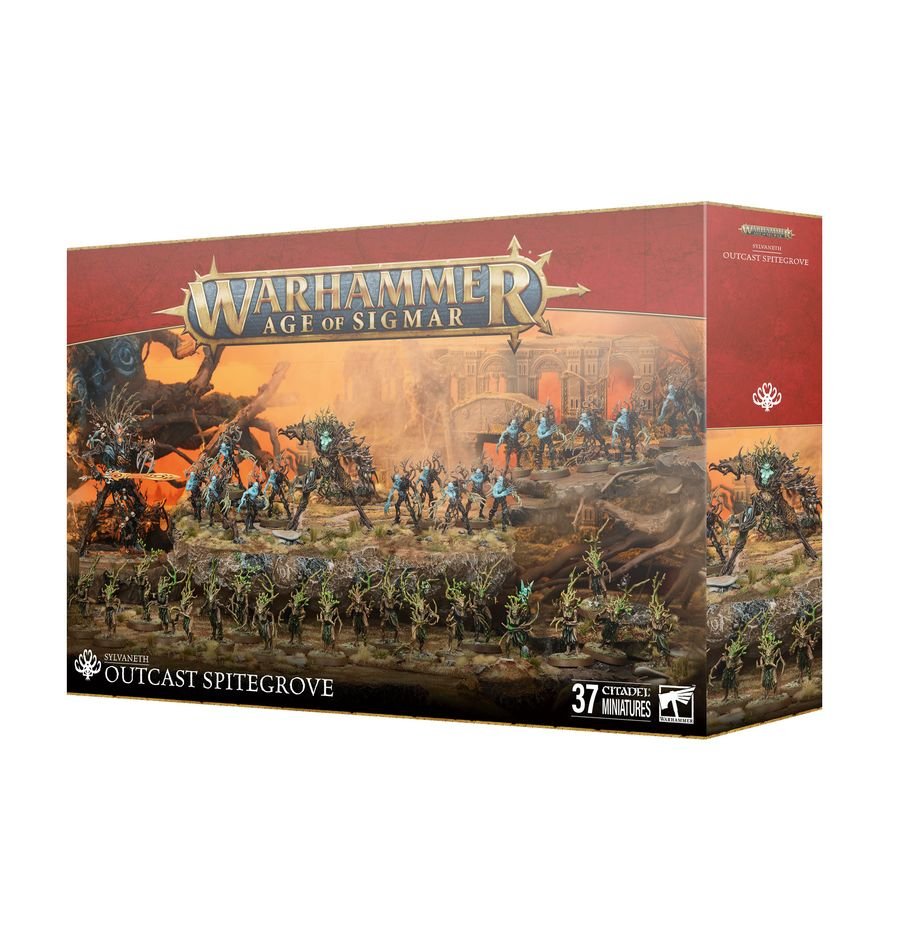 Warhammer Aos - Battleforce Noel 2025 Sylvaneth : Fielbosquet De Parias