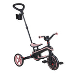 Globber Explorer Trike Plegable 4 En 1, Vehículo Infantil Rosa 732-210-2