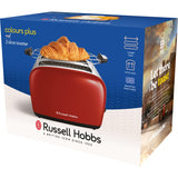 Russell Hobbs Toaster Colours Plus 2s Rojo 26554-56 2655456 (26554-56)