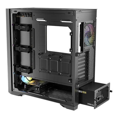 Caja Pc E-Atx Performance 1 Ft A-Rgb Negro Antec Int:2x3.5,3x2.5/ 2xusb3.0, 1xusb-C/ Audio In/Out/ Paneles Lateral De Cristal Templado/ Pantalla Led