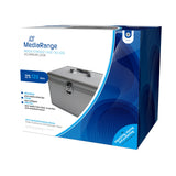 Mediarange Archivierungskoffer Para 120 Cd Cds, Plata