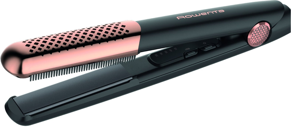 Plancha De Pelo Rowenta Ultimate Experience Premium Sf8230 Led Negro/Cobre