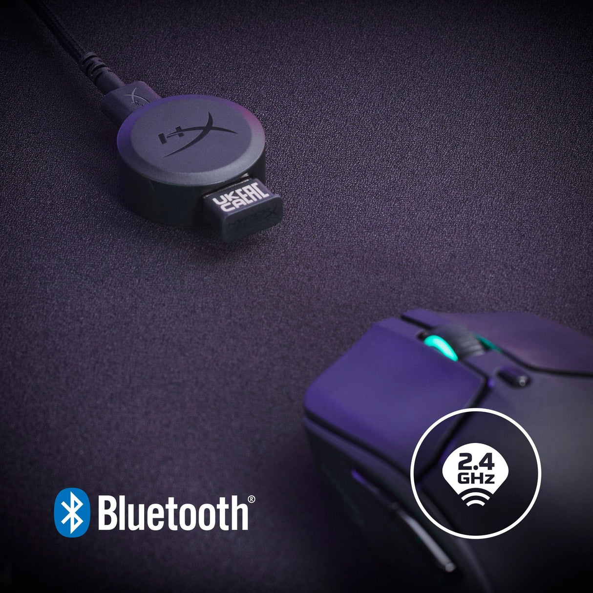 EAN 0196786272554 - HyperX Pulsefire Haste 2 Wireless Black Gaming Mouse ratón Juego Ambidextro RF Wireless + Bluetooth 26000 imagen 7