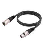 Microconnect Xlrmf05 Cable De Audio 0,5 M Xlr (3-Pin) Negro