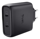Cargador Usb Gan Trust Maxo 65w 2xusb-C Incluye Cable Usb-C 2m Color Negro