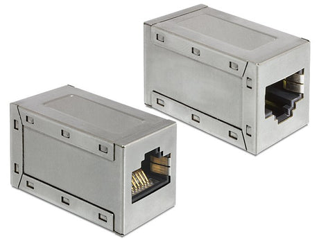 EAN 4043619861651 - DeLOCK 86165 cambiador de género para cable RJ45 Metálico imagen 1