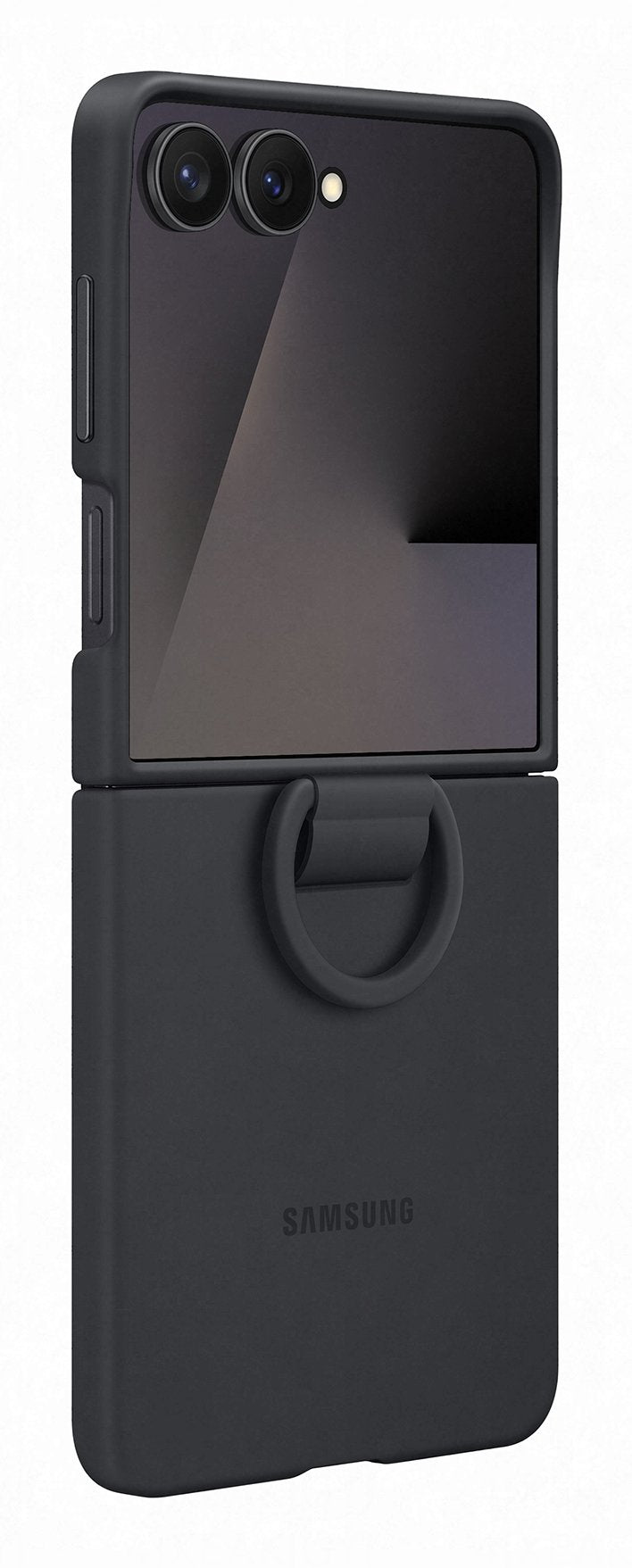Samsung Ring Case (Silicone) Fr Galaxy Flip7 Negro