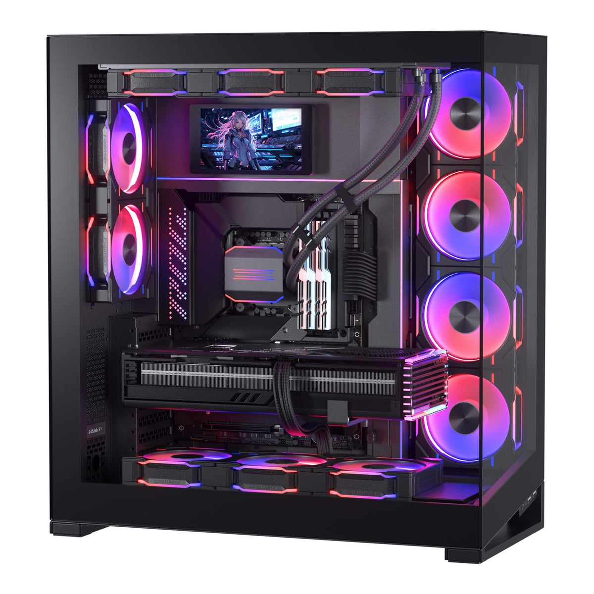 Phanteks 5,5 Pulgadas High Resolution Display Para Carcasa - Negro