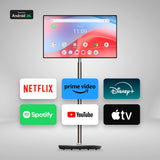 Tv Led 32" Thomson 32ue5m45e Uhd 4k Arm Cortex A72*4+Arm Cortex A53*4 Webcam Integrada Pantalla Táctil Subwoofer Micrófono Blanco
