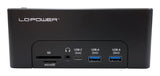 EAN 4262443280227 - LC-Power LC-DOCK-C-MULTI-HUB base de conexión para disco duro USB 3.2 Gen 2 (3.1 Gen 2) Type-C Negro imagen 8