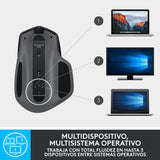 EAN 5099206118089 - Logitech MX Master 2S ratón Oficina mano derecha RF Wireless + Bluetooth Laser 4000 DPI imagen 13