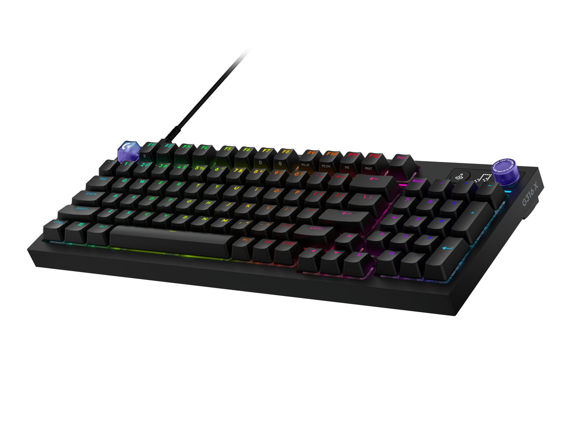 Logitech G G316 X 98 Teclado 98% Retroiluminación Usb Qwerty Italiano Interruptor: Tactile Negro
