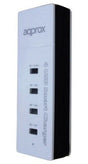 EAN 8435099516835 - Approx APPUSB4PW cargador de dispositivo móvil Universal Blanco Corriente alterna Interior imagen 1