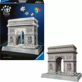 Ravensburger 3d Puzzle Iconics: Triumphbogen Paris - Con Luz 216 Partes 12008029