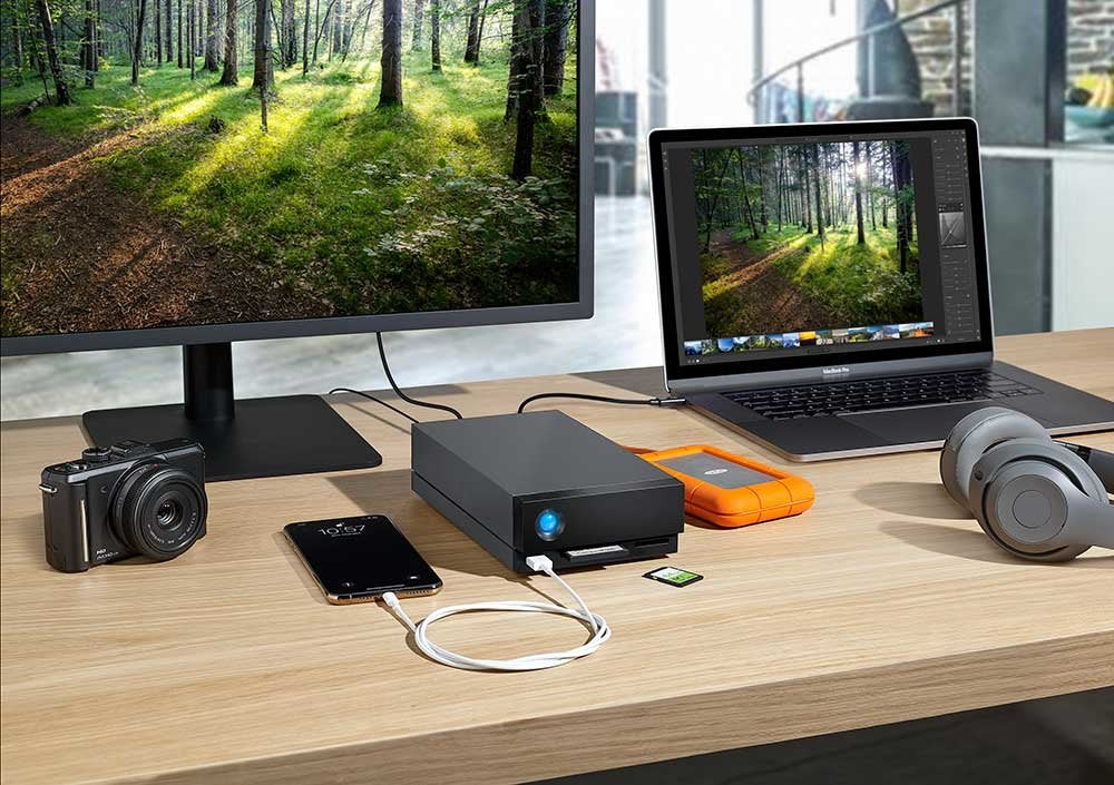EAN 3660619408009 - LaCie 1big Dock disco duro externo 16 TB 7200 RPM 3.5" USB tipo A 3.2 Gen 1 (3.1 Gen 1) Negro imagen 11
