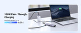 EAN 6941876212620 - Ugreen 20956A hub de interfaz USB Tipo C 5000 Mbit/s Plata imagen 13