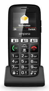 Emporia Happy 70 G Negro Teléfono Básico