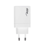 Akyga Wall Charger Ak-Ch-29 45w 2x Usb-C Pd Gan 5-20v 2.25-3a White