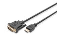 EAN 4016032383383 - Digitus DB-330300-020-S adaptador de cable de vídeo 2 m HDMI tipo A (Estándar) DVI-D Negro imagen 1