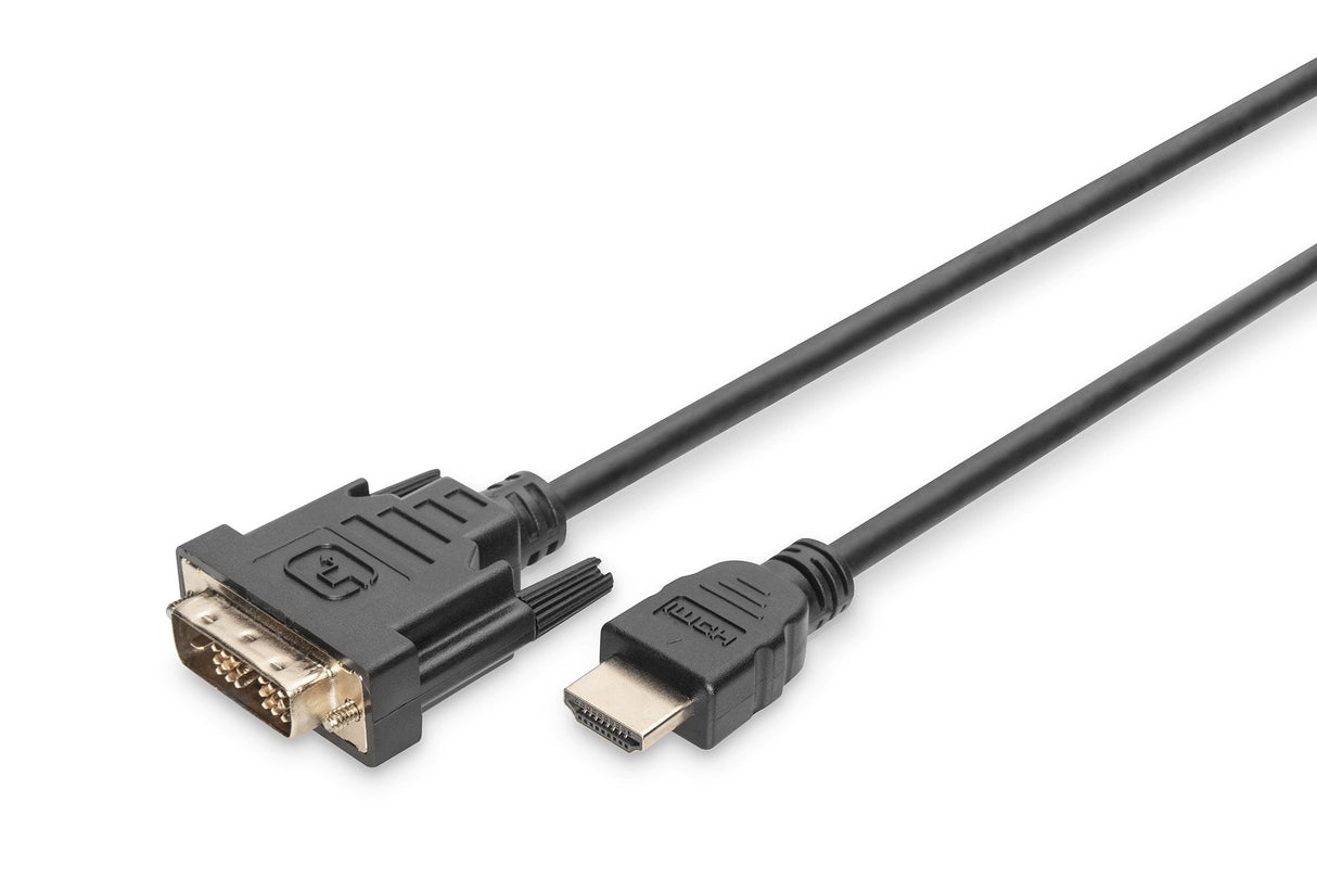 EAN 4016032383383 - Digitus DB-330300-020-S adaptador de cable de vídeo 2 m HDMI tipo A (Estándar) DVI-D Negro imagen 1