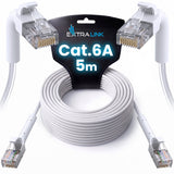 EAN 5906168639005 - Extralink Kat.6A U/FTP 5m 1Gbps Biały | Patchcord LAN | Miedź Kabel sieciowy skrętka, łamana końcówka (EX imagen 4
