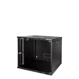 19" Wallmount Soho Box 9u 540*550, Flatpack, Negro