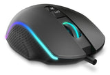 Raton Optico Krom Keos Gaming Rgb 6400dpi/Rgb Rainbow/7 Botones/Usb Nxkromkeos