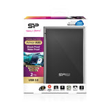 EAN 4712702617139 - Silicon Power Armor A80 disco duro externo 2 TB 2.5" USB tipo A 3.2 Gen 1 (3.1 Gen 1) Negro imagen 3