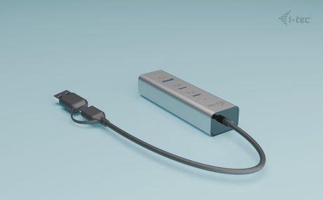 EAN 8595611707247 - i-tec Metal CAHUBMETAL2A2CPD hub de interfaz USB 3.2 Gen 1 (3.1 Gen 1) Type-A + Type-C 5000 Mbit/s Plata imagen 3