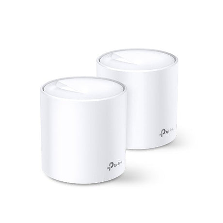 EAN 6935364052287 - TP-Link Deco X20 (2-pack) Doble banda (2,4 GHz / 5 GHz) Wi-Fi 5 (802.11ac) Blanco Interno imagen 1