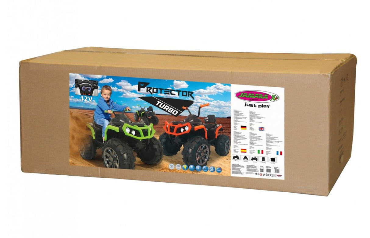 Jamara Ride-On Quad Protector Naranja 12v 3+