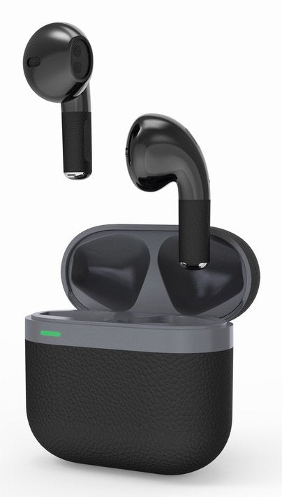 Auriculares Gembird Bluetooth Tws-02-Bk  Negro Gris