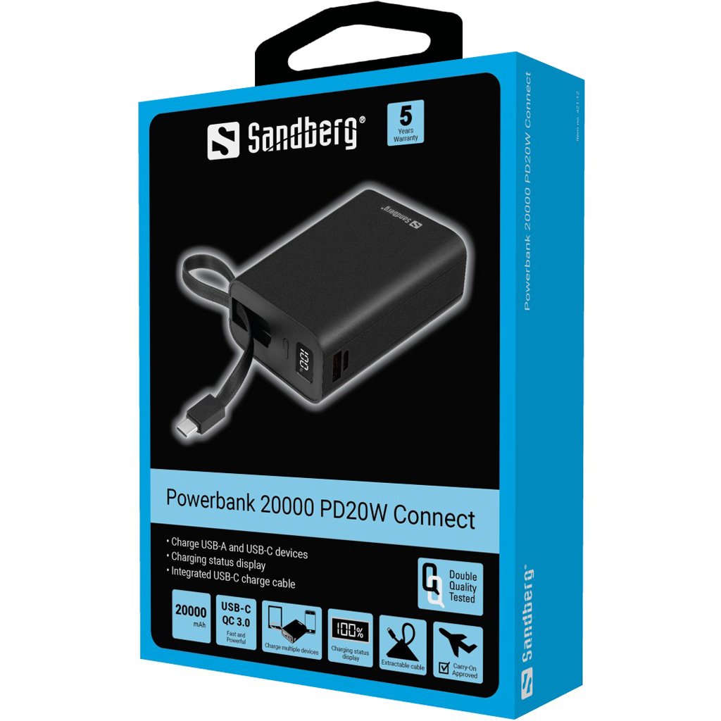 Powerbank 20000 Pd20w Connect Powerbank 20000 Pd20w Connect