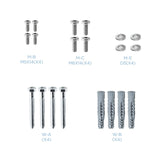 Tooq Soporte Fijo De Pared Para Monitor De 13"-27" - Peso Max 30kg - Vesa 100x100mm - Negro