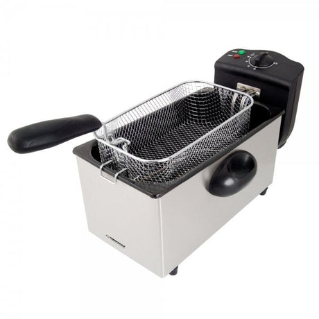EAN 5901299954416 - Esperanza FALAFEL Sencillo 3 L Independiente 2200 W Freidora Negro, Blanco imagen 1